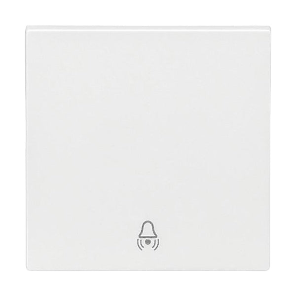 Wippe Taster mit Symbol Klingel Karre reinweiß EGB VIKO